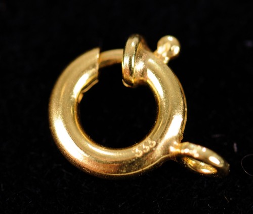 Federring verschluss 6mm gold - federring-verschluss,