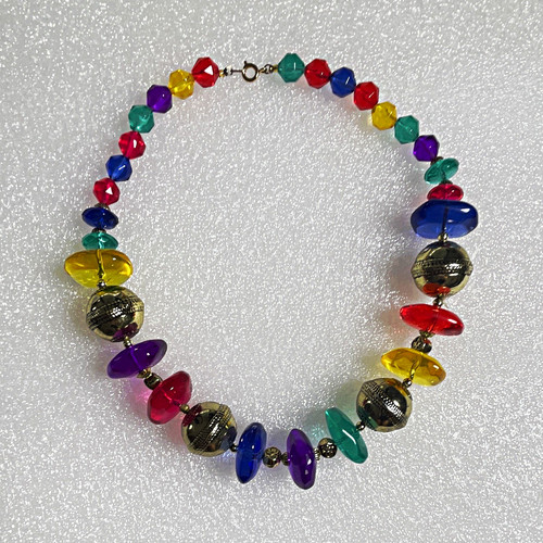 Mehrfarbiges perlen kette - perlen-kette, aus