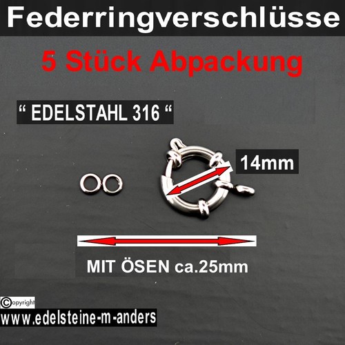 Federringverschluß federring - federringverschluß,
