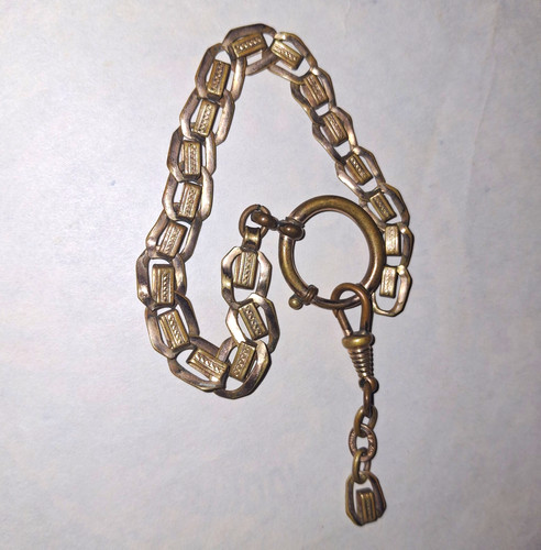 Antike uhrenkette goldfarben - uhrenkette,
