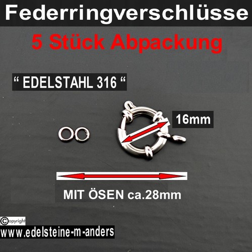 Federringverschluß federring - federringverschluß,