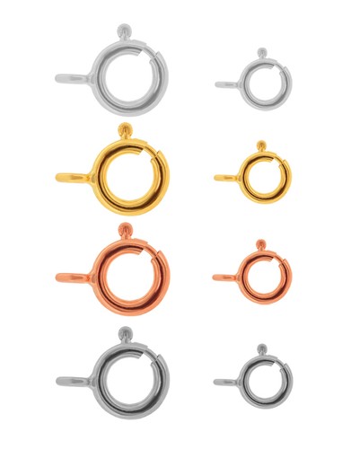 Sterling silber runde - runde, bolzen